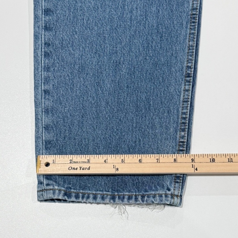 Levis 550 Relaxed Fit Tapered Leg Mens Jeans 38x32 Medium Wash Blue M136 - Picture 10 of 10